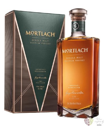 Mortlach  Special Strength  single malt Speyside whisky 49% vol.  0.50 l