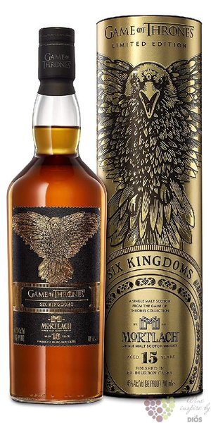 Mortlach  Game of Thrones ltd. Six Kingdoms  Speyside whisky 46% vol.  0.70 l