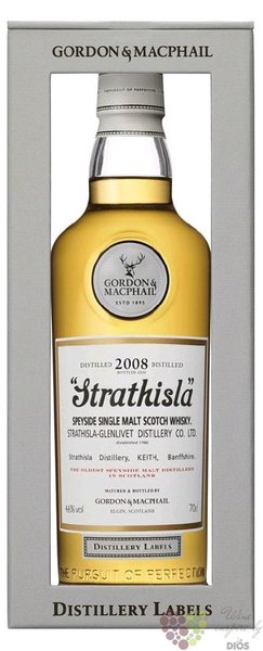 Strathisla 2008  Gordon &amp; MacPhail Distillery labels  Speyside whisky 46% vol.  0.70 l