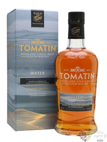 Tomatin Five Virtues Series  Water  single malt Speyside whisky 46% vol.  0.70 l
