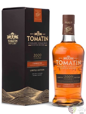 Tomatin 2009  Decades II.  aged 10 years Speyside single malt whisky  46% vol. 0.70 l