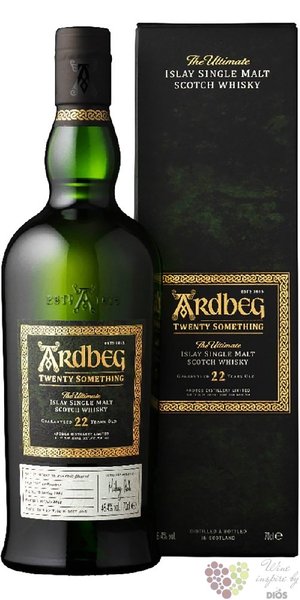 Ardbeg the Ultimate  Twenty something II.  aged 22year single malt Islay whisky 46.4% vol.  0.70 l