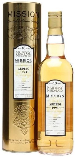 Ardbeg 1993  Murray McDavid  aged 18 years Islay whisky 56.9% vol. 0.70 l