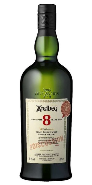 Ardbeg the Ultimate  For Discussion  aged 8 years Islay whisky  50.8% vol.  0.70 l