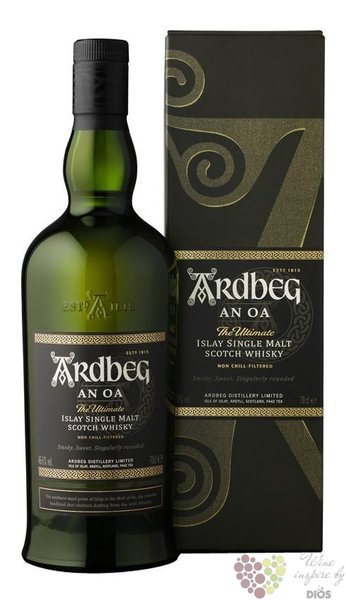 Ardbeg the Ultimate  An Oa  single malt Islay whisky 46.6% vol.  0.70 l