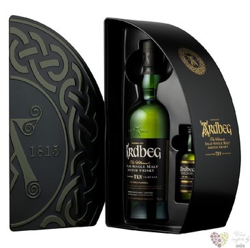 Ardbeg the Ultimate  TEN Quadrant mini  aged 10 years Islay whisky 46% vol.  0.70 l