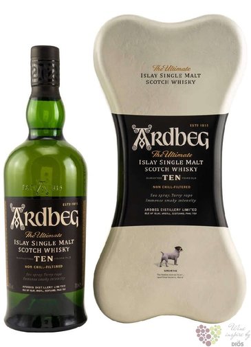 Ardbeg the Ultimate  TEN the Bone box  aged 10 years Islay whisky 46% vol.  0.70 l