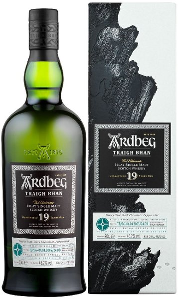 Ardbeg  Traigh Bhan Batch 6  aged 19 years Islay whisky 46.2% vol.  0.70 l