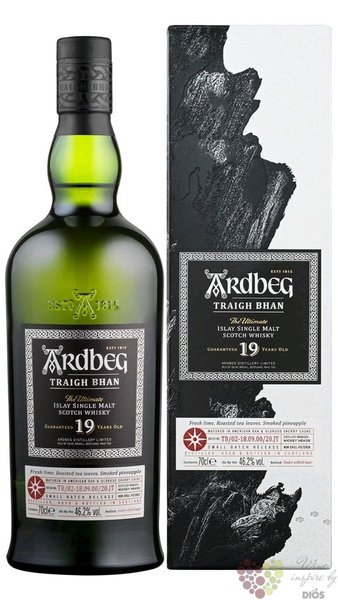 Ardbeg the Ultimate  Traigh Bhan  aged 19 years Islay whisky 46.2% vol.  0.70 l