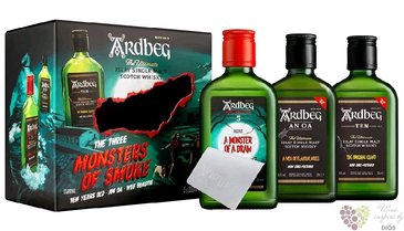 Ardbeg  Monster pack  Islay whisky set 3x0.20 l