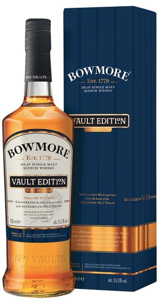 Bowmore  no.1 Vault 1st Release  single malt Islay whisky  51.5% vol.  0.70 l