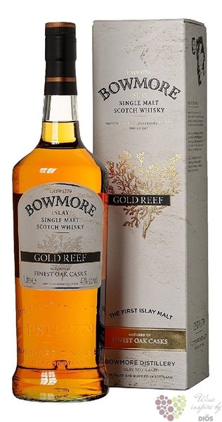 Bowmore  Gold Reef  single malt Islay whisky 43% vol.   1.00 l