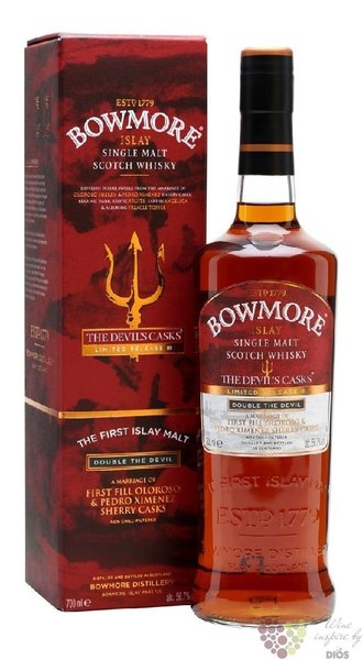 Bowmore  the Devils cask batch 3  ltd release single malt Islay whisky 56.7% vol.  0.70 l