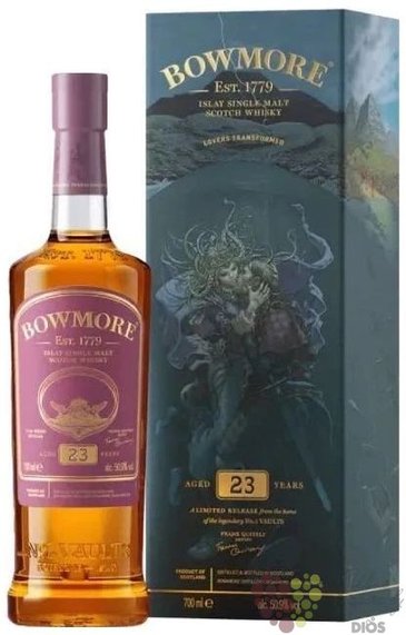 Bowmore  Artist edition #2023 Frank Quitely   aged 23 years Islay whisky 50.9% vol.  0.70 l