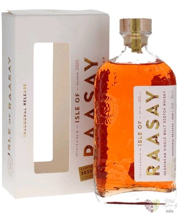 Isle of Raasay  Lightly Peated batch R-01.1  Hebridean whisky 46.4% vol.  0.70 l
