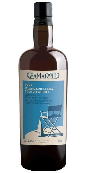 Ledaig 1997  Samaroli  aged 19 years Mull whisky  45% vol.  0.70 l