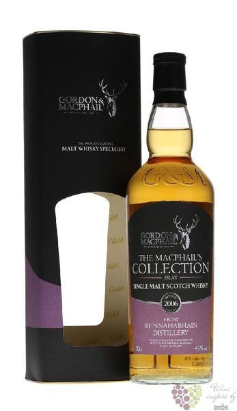 Bunnahabhain 2006  MacPhails collection  single malt Islay whisky 43% vol. 0.70 l