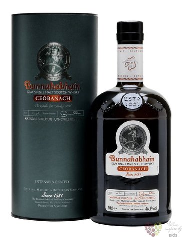 Bunnahabhain  Ceobanah  single malt Islay Scotch whisky 46.3% vol.  0.70 l