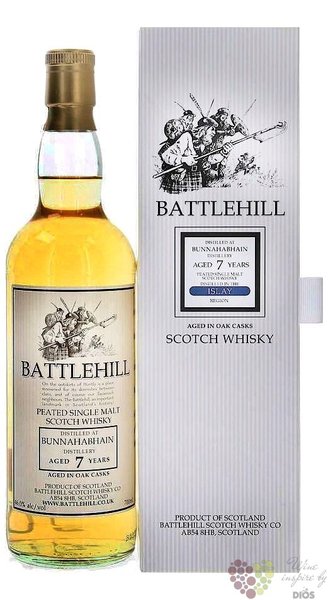 Bunnahabhain 2014  Battlehill  bott. 2021 Islay whisky 46% vol.  0.70 l