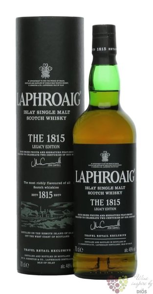 Laphroaig  1815 Legacy edition  single malt Islay whisky 48% vol.  0.70 l