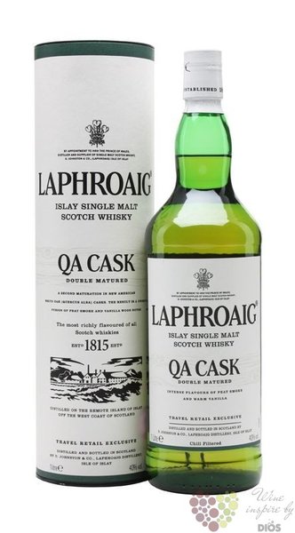 Laphroaig  QA cask - Quercus Alba  single malt Islay whisky 48% vol.  1.00 l