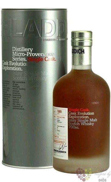 Bruichladdich 1989  Micro Provenance  single malt Islay whisky 46% vol.  0.70 l