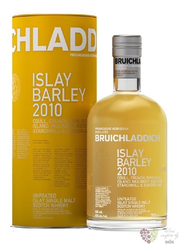 Bruichladdich  Islay barley Coull, Cruach, Dunlossit 2010  Islay whisky 50% vol.  0.70 l