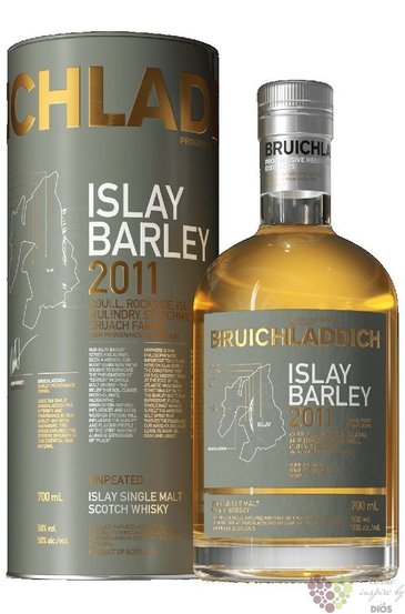 Bruichladdich  Islay barley 2011  Islay whisky 50% vol.  0.70 l