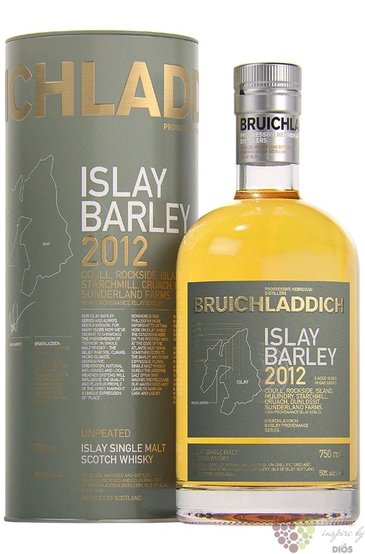 Bruichladdich  Islay barley 2012  Islay whisky 50% vol.  0.70 l