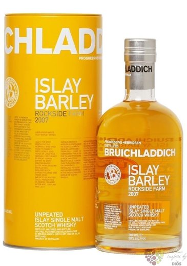 Bruichladdich  Islay barley  Rockside farm 2007  Islay whisky 50%vol.  0.70 l