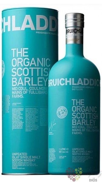 Bruichladdich  Organic Scottish barley  single malt Islay whisky 50% vol.  1.00 l