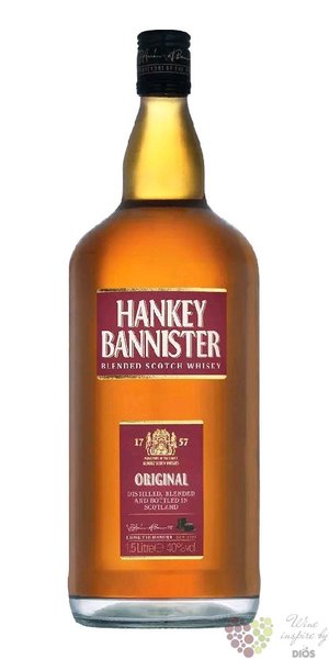 Hankey Bannister  Original  blended Scotch whisky 40% vol.  1.50 l