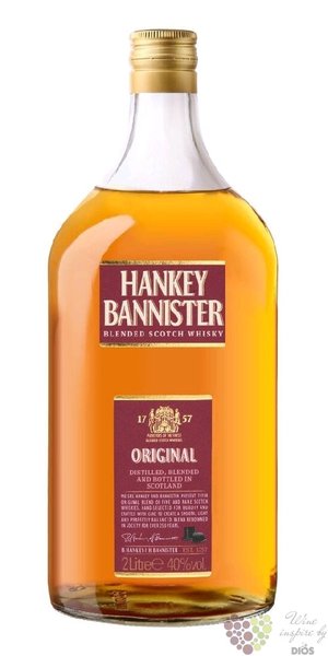 Hankey Bannister  Original  blended Scotch whisky 40% vol.  2.00 l