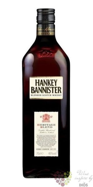 Hankey Bannister  Heritage blend  blended Scotch whisky 40% vol.   0.70 l