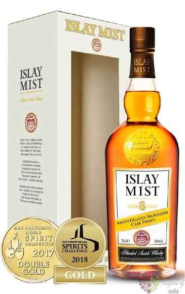 Islay Mist  Amontillado Napoleon Cask  blended Scotch whisky MacDuff 43% vol.  0.70 l