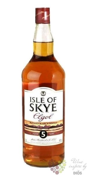 Isle of Skye „ Elgol ” 5 years old blended Scotch whisky Ian Macleod &amp; Co 40% vol.   1.00 l