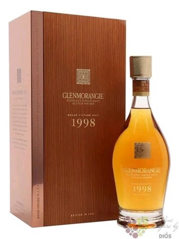 Glenmorangie 1998  Grand vintage malt  Highland whisky 43% vol. 0.70 l
