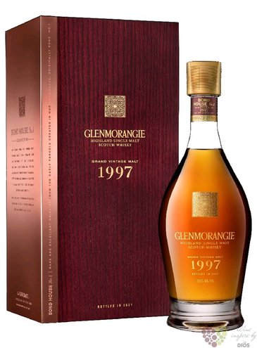 Glenmorangie 1997  Grand vintage malt  Highland whisky 43% vol.  0.70 l