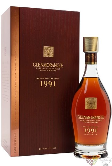 Glenmorangie 1991  Grand vintage malt  Highland whisky 43% vol.  0.70 l