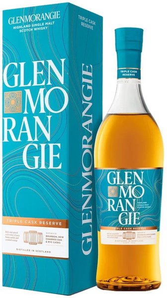 Glenmorangie  Triple Cask Reserve  single malt Highland whisky  40% vol.  0.70 l