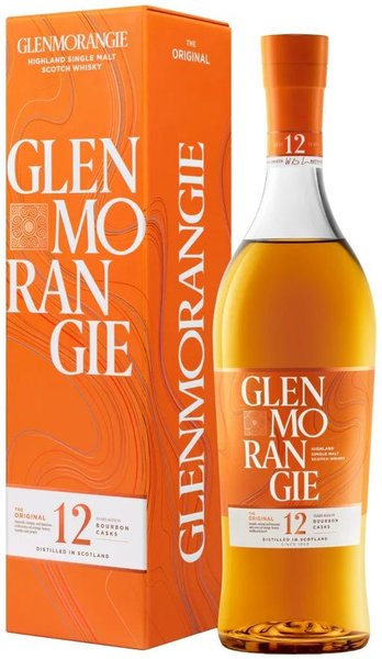 Glenmorangie  Original  aged 12 years single malt Highland whisky 46% vol.  0.70 l