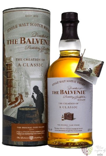Balvenie  the Creation of a Classic  aged 15 years Speyside single malt whisky 43% vol.  0.70 l