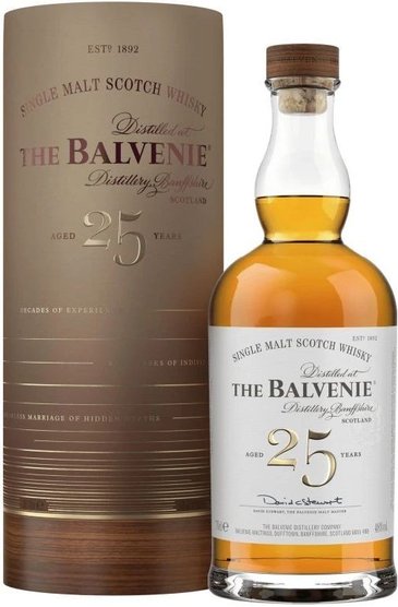 Balvenie  Rare Marriages  aged 25 years Speyside whisky 40% vol.  0.70 l