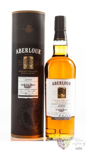 Aberlour  White oak  2005 single malt Speyside whisky 40% vol. 0.70 l