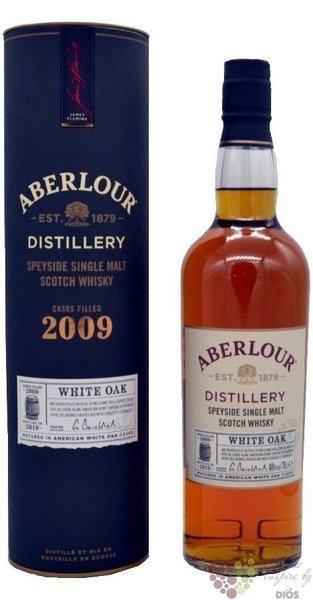 Aberlour  White oak  2009 single malt Speyside whisky 40% vol.  0.70 l