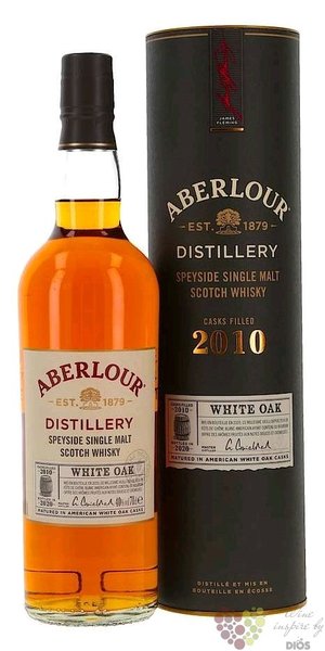 Aberlour  White oak  2010 single malt Speyside whisky 40% vol.  0.70 l