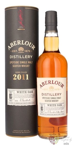 Aberlour  White oak 2011  Speyside whisky 40% vol.  0.70 l
