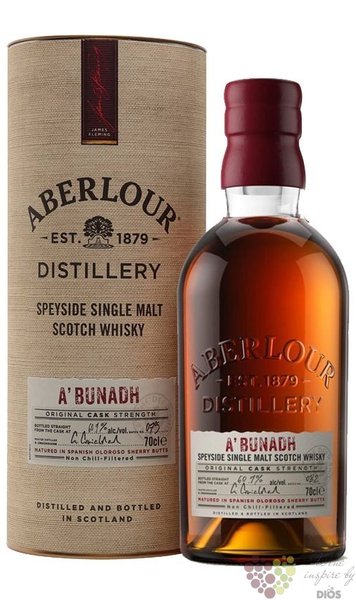 Aberlour „ A´Bunadh batch 61 ” single malt Speyside whisky 60.8% vol.  0.70 l