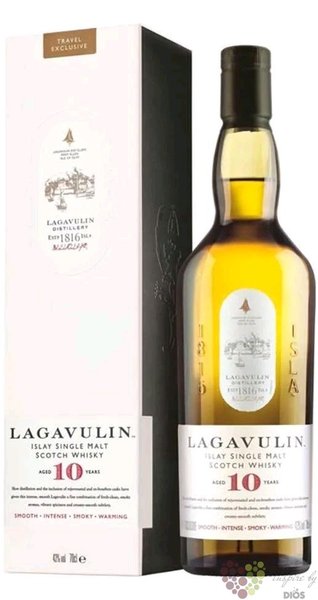 Lagavulin 10 years old single malt Islay whisky 43% vol.  0.70 l