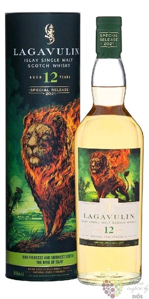 Lagavulin 2008  Special release 2021  aged 12 years Islay whisky 56.5% vol.  0.70 l